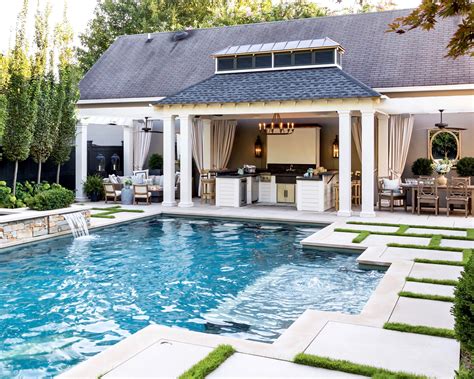 pool houses for backyard